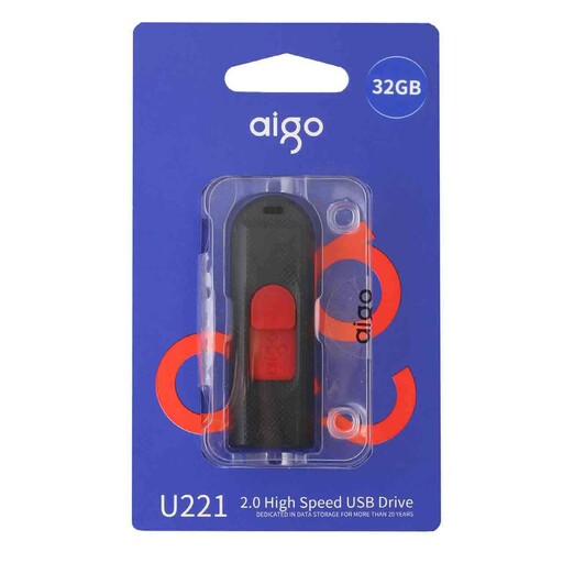 فلش مموری Aigo U221 ظرفیت 32 گیگابایت USB2.0